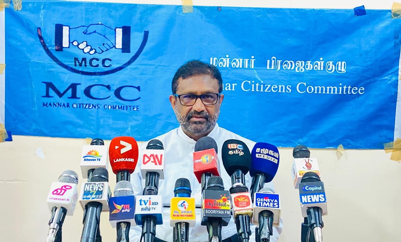 Fr. S. Marcus, President of the Mannar Citizens Committee. August 7 2024