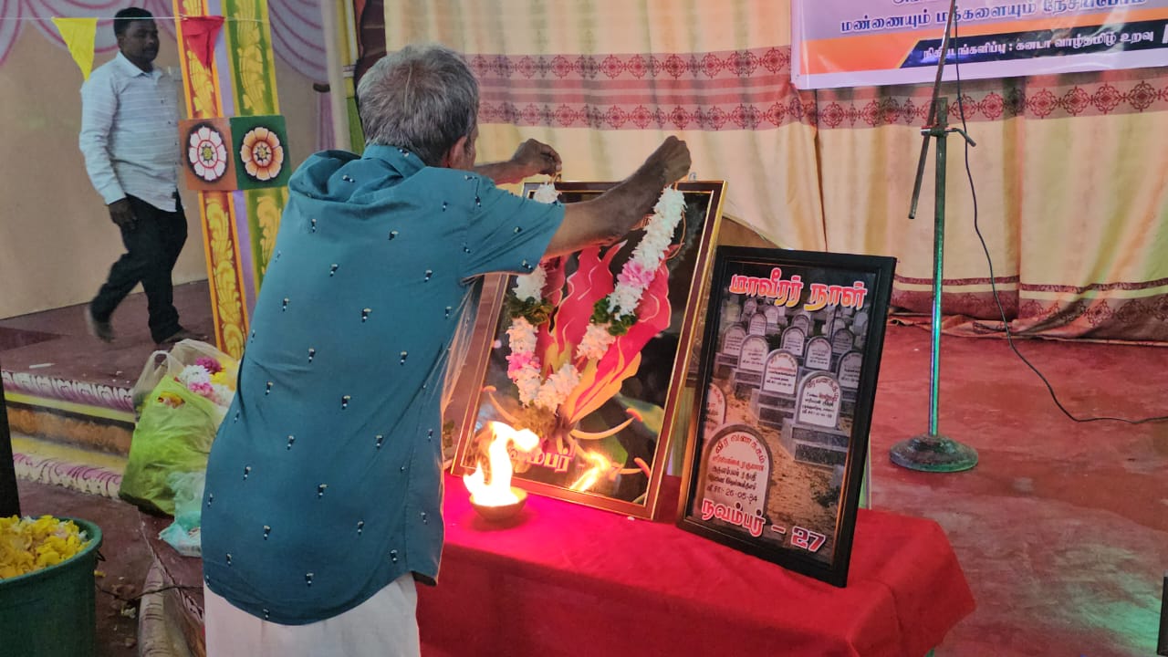 Maveerar parents honoured 