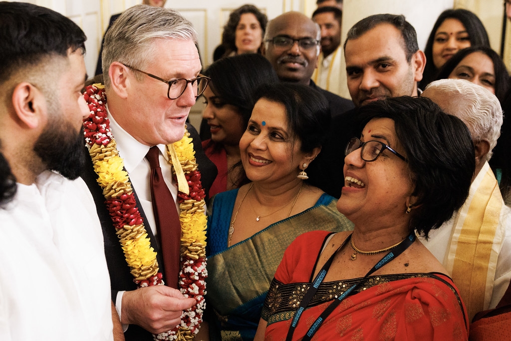 Keir Starmer at Downing Street Thai Pongal reception with British Tamils