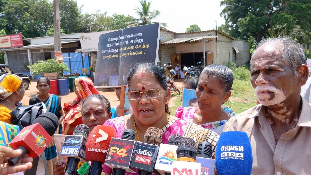 Kilinochi protest 