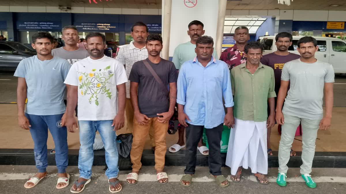 11 fishermen in Srilanka 