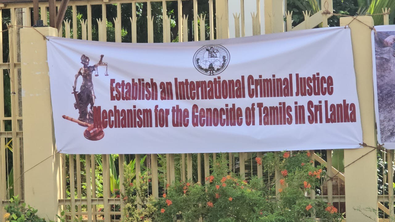Protest in jaffna