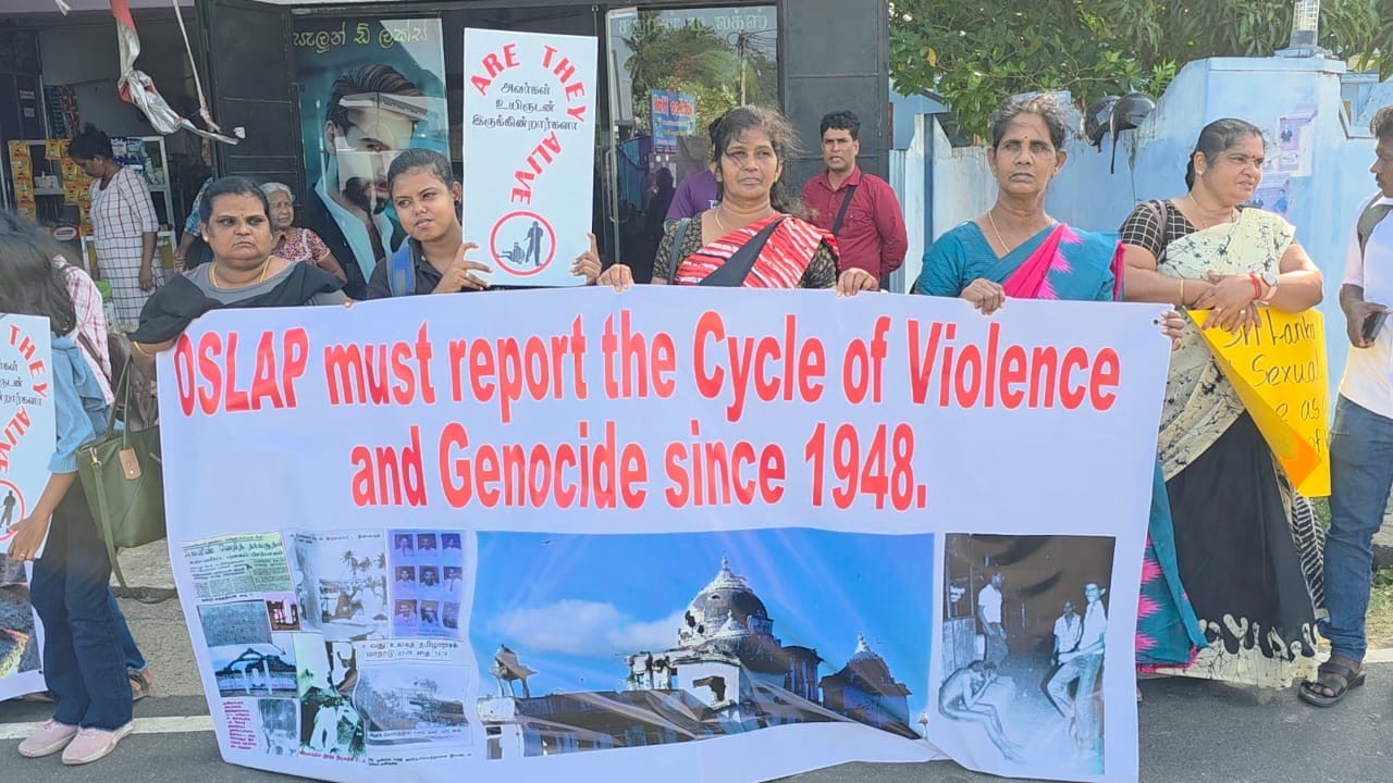 Tamils protest in trinco