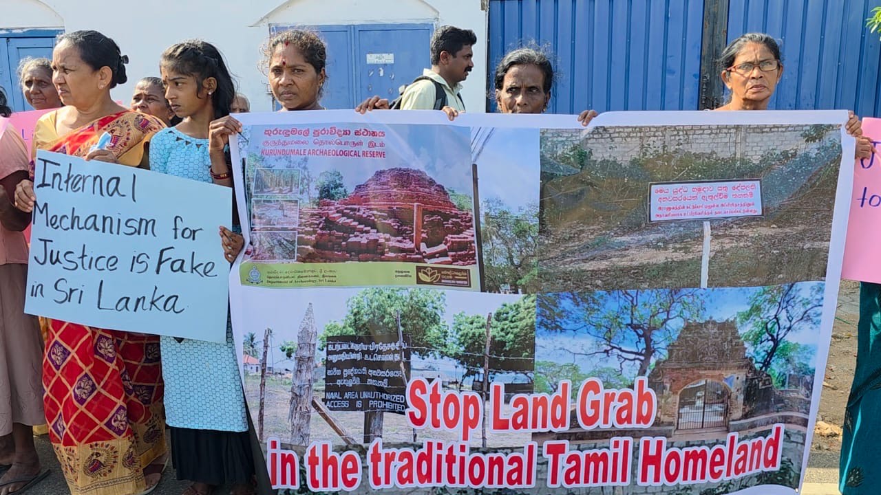 Tamils protest in trinco
