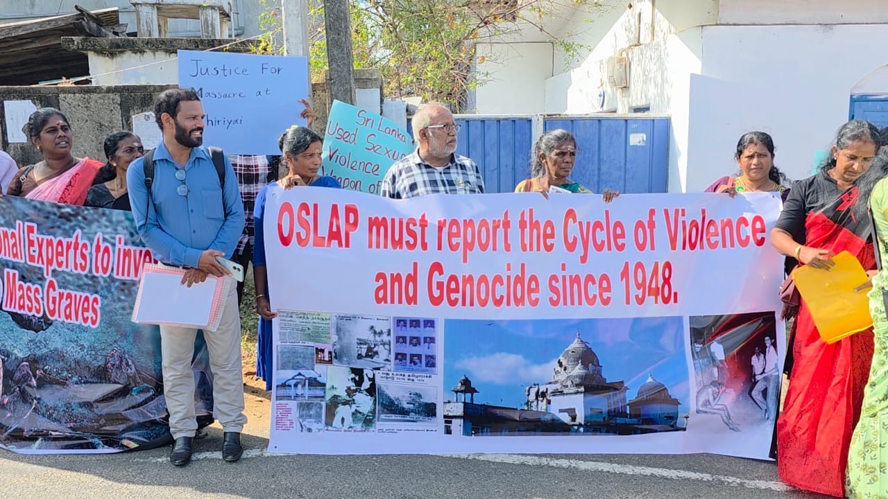 Tamils protest in trinco