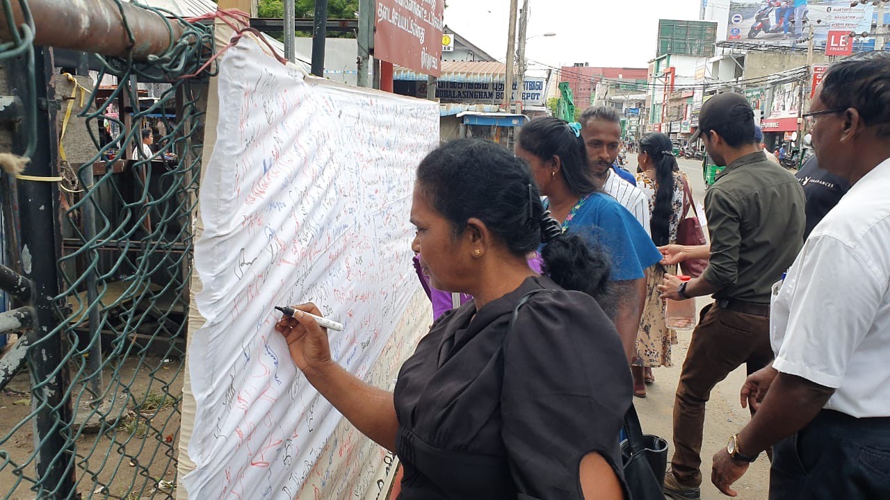 Signature campaign against PTA
