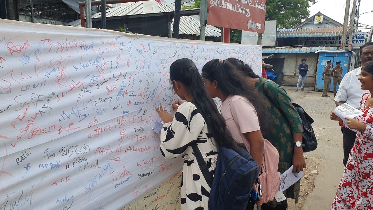 Signature campaign against PTA