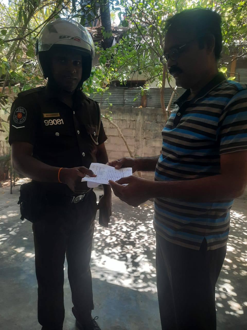 Police scheduled an inquiry 