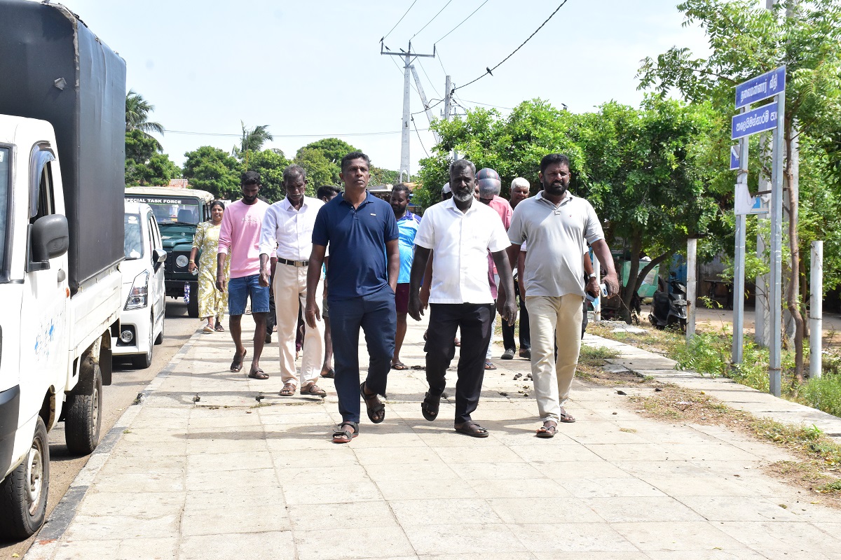 Mannar protest 