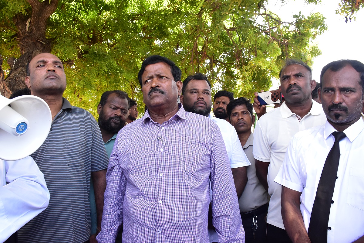 Mannar protest 