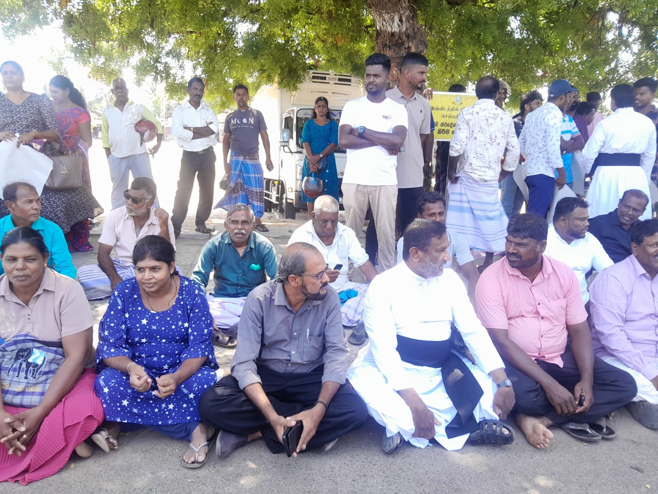 Mannar protest 