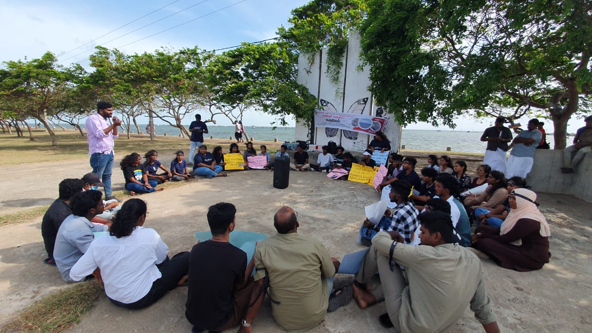 Karunilam protest