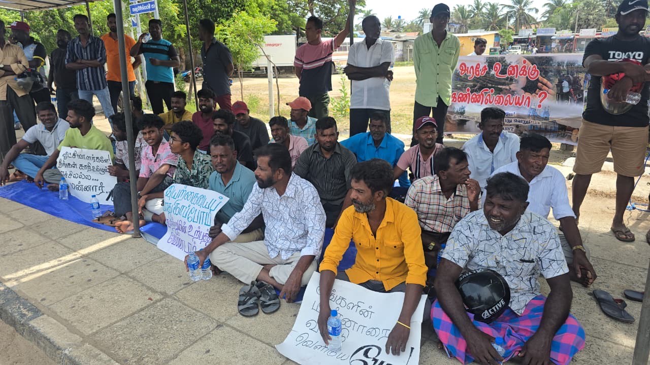 Protest across north east