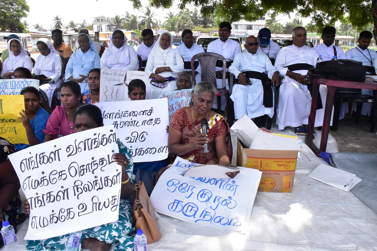 Mannar protest 