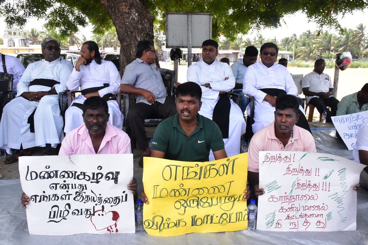 Mannar protest 