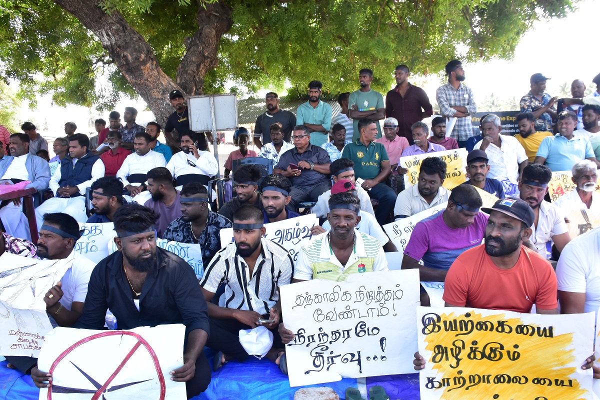 Mannar protest 