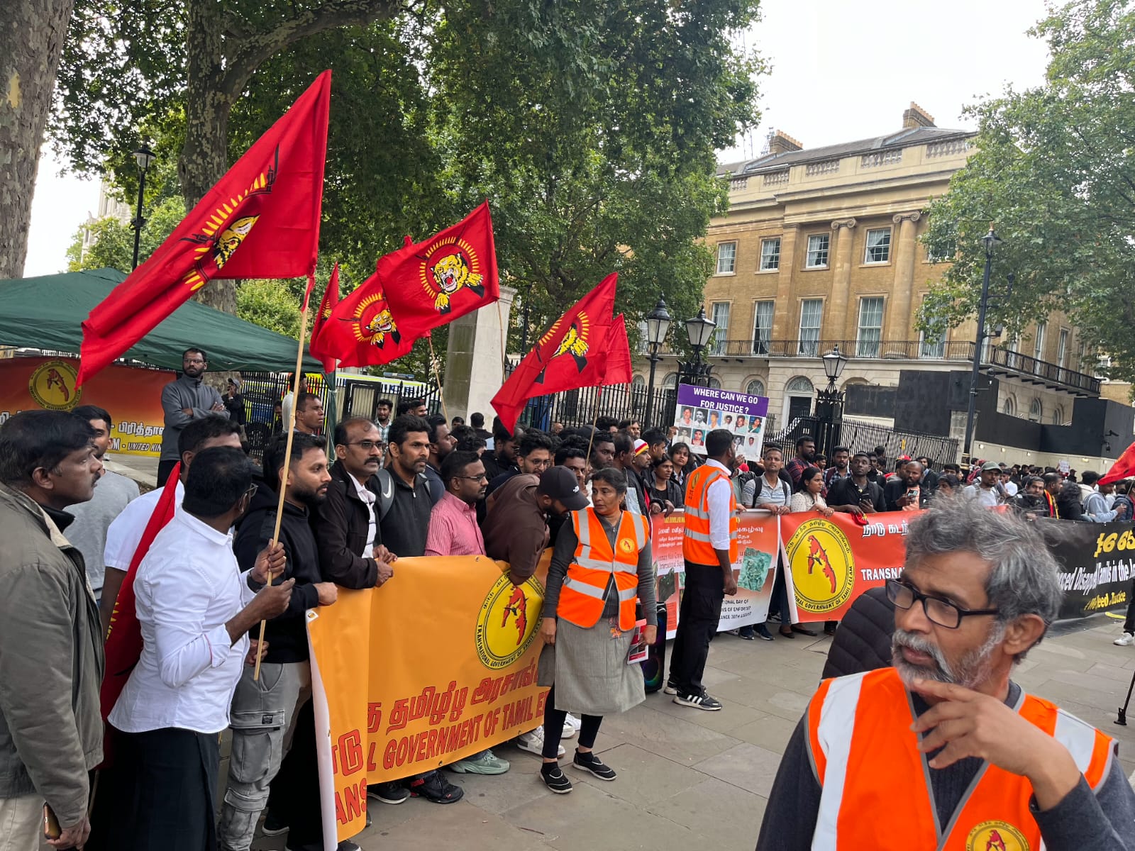 Protest in london