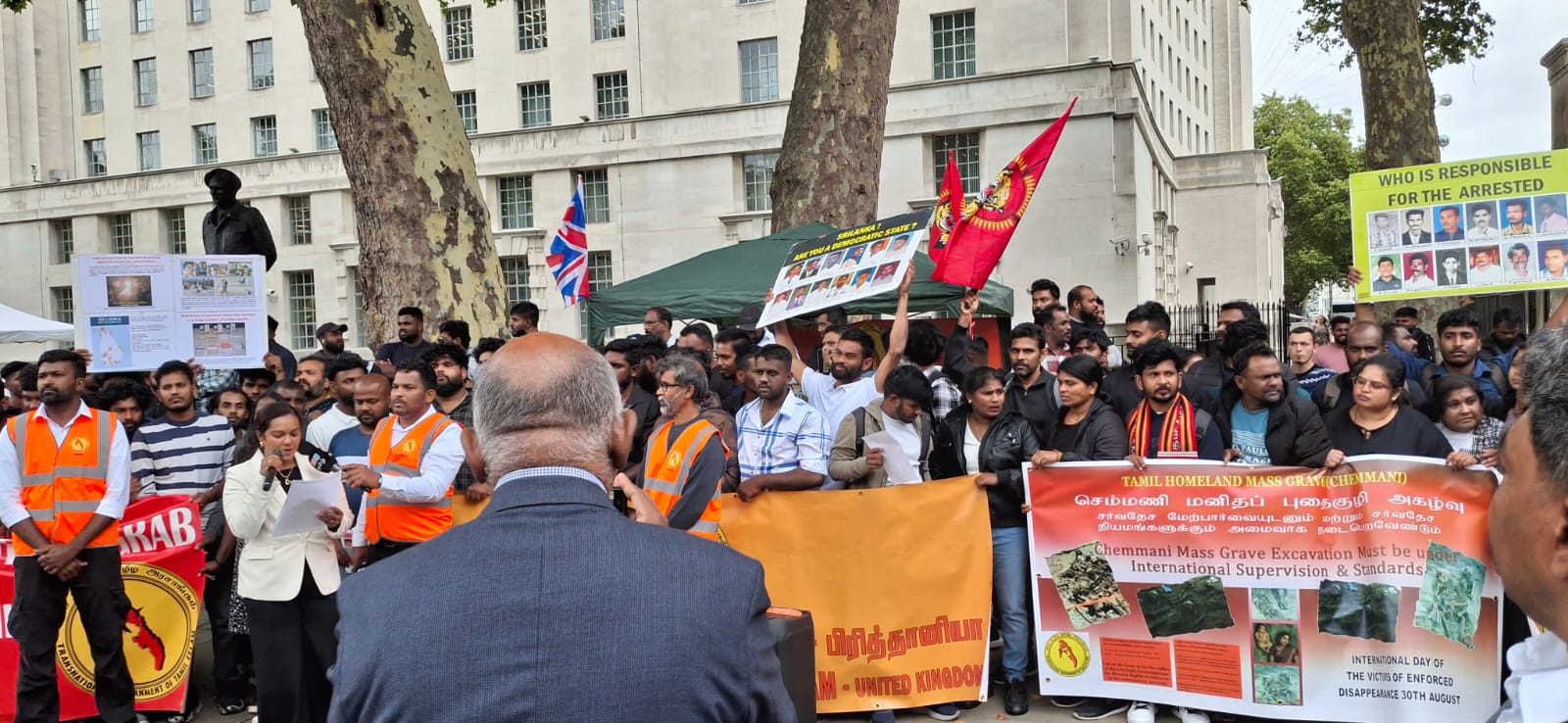 Protest in london 