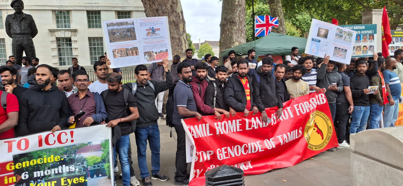 Protest in london