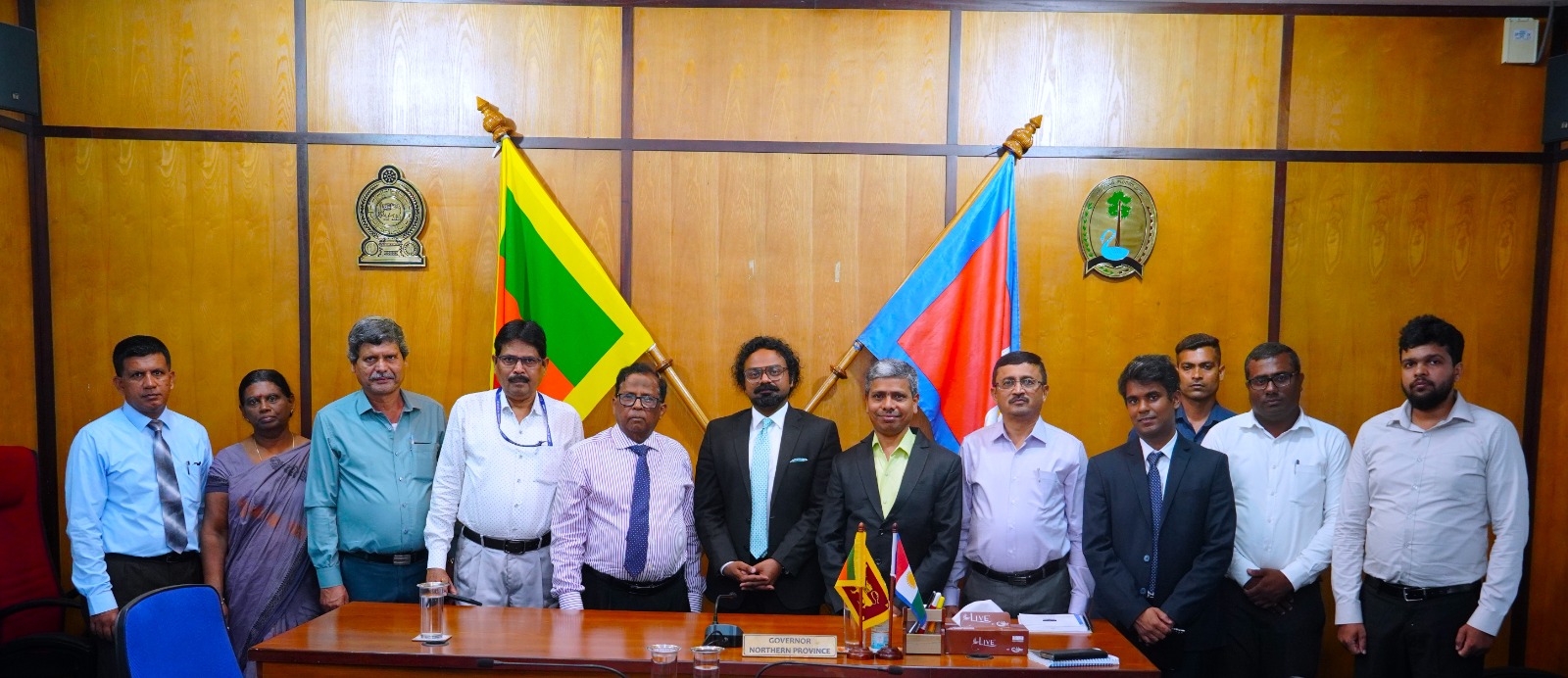 Indian delegation in Srilanka 