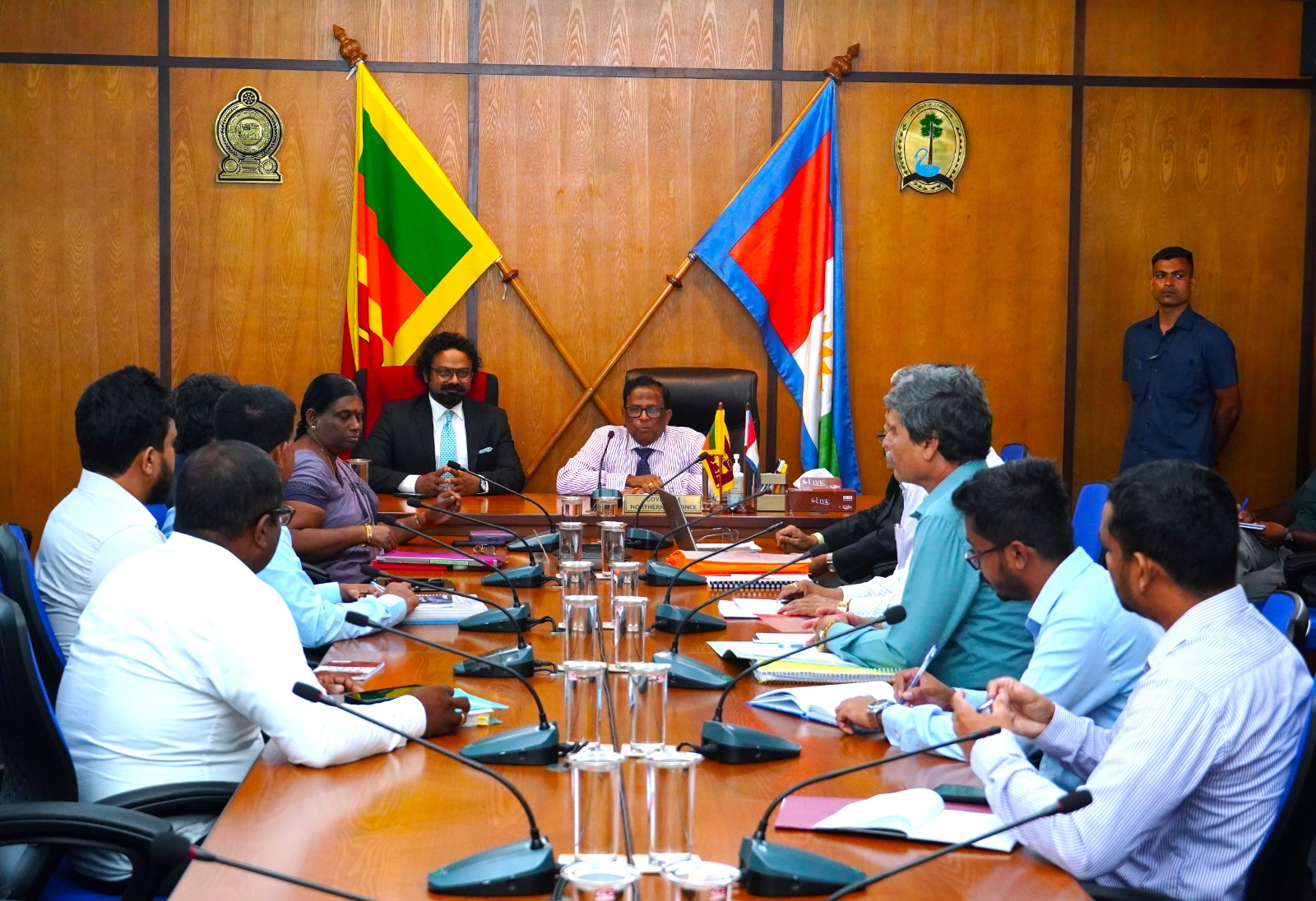 Indian delegation in Srilanka 