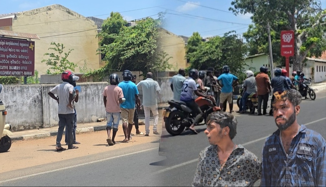 Mannar protest 