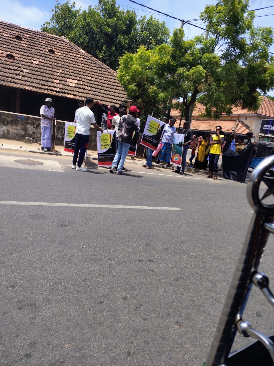 Mannar protest 