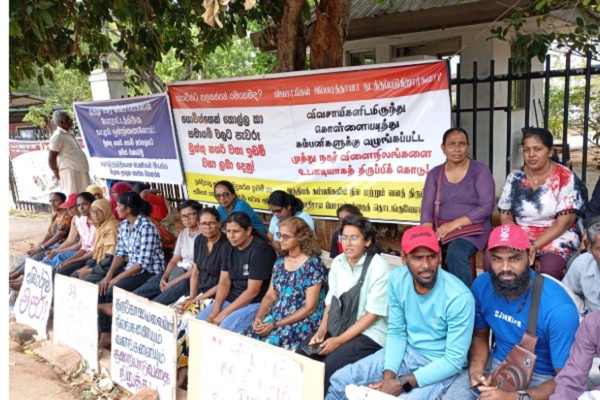 Mannar protest 