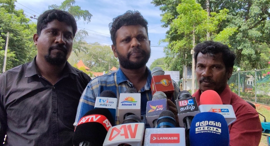 Thavapalan to the media