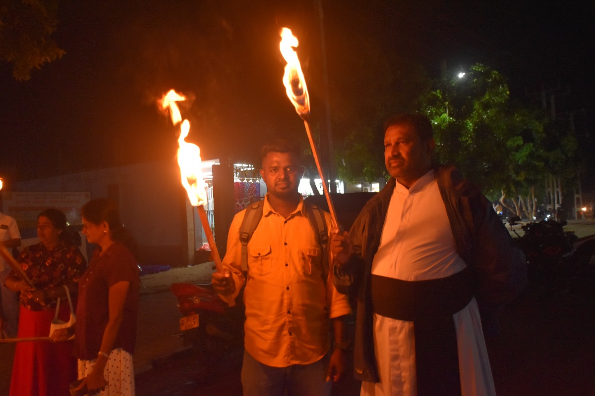Mannar protest 