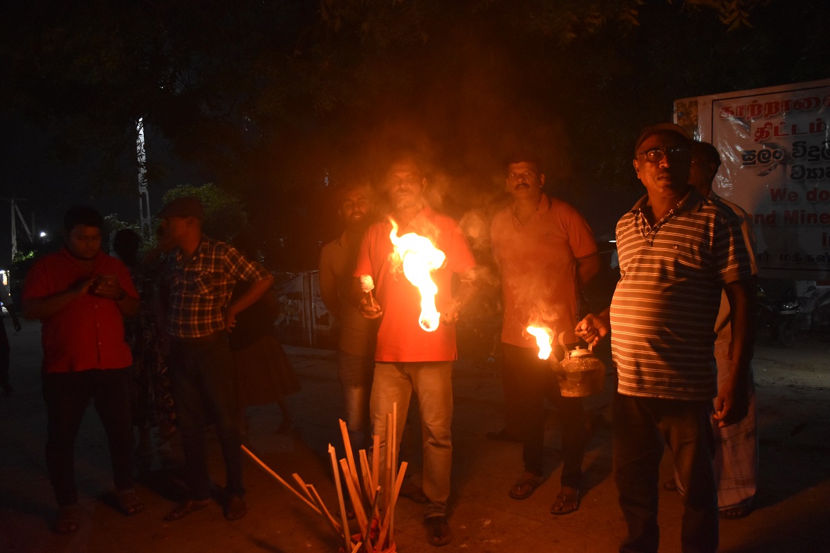 Mannar protest 