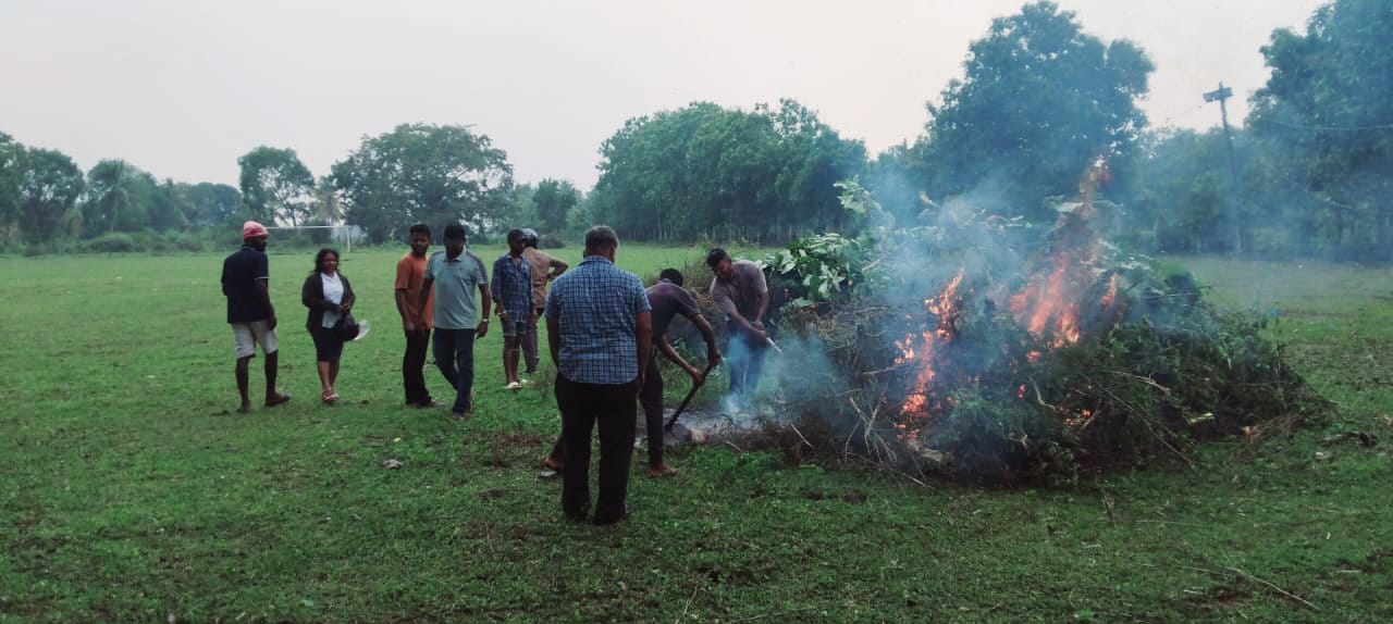 Maveerar day preparation 