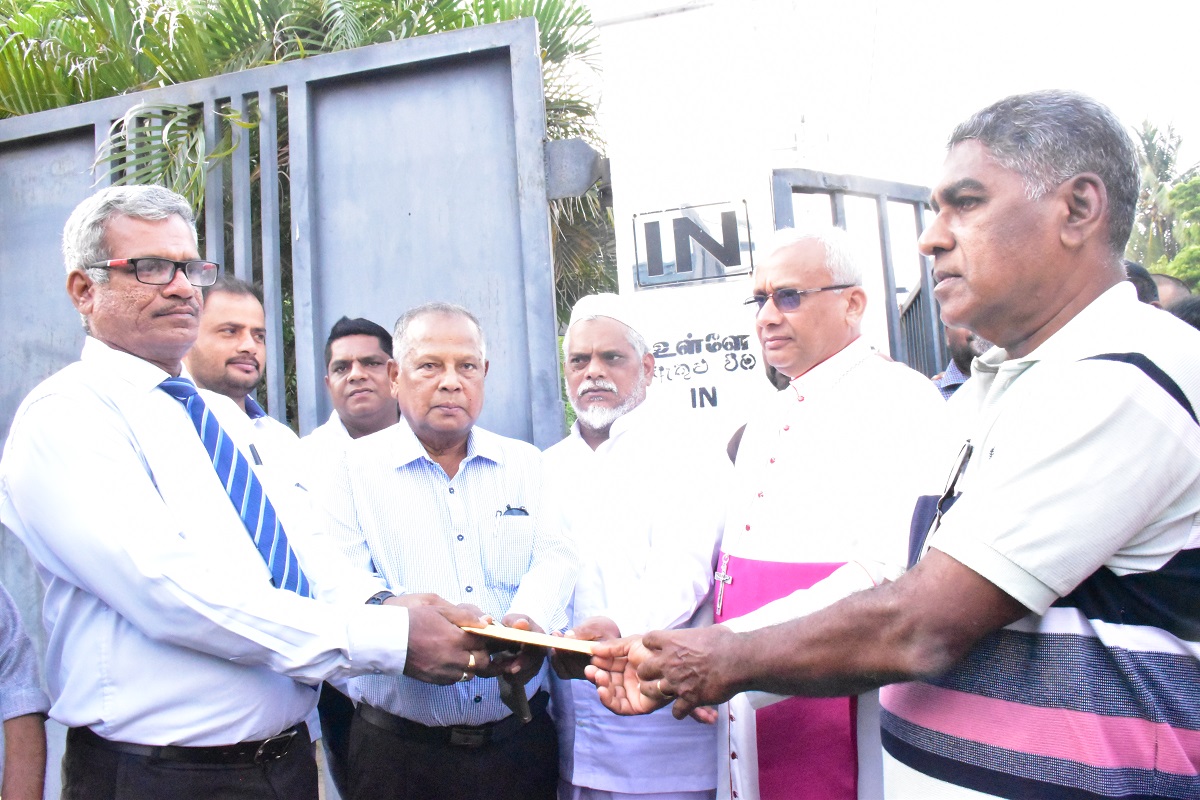 Mannar protest 