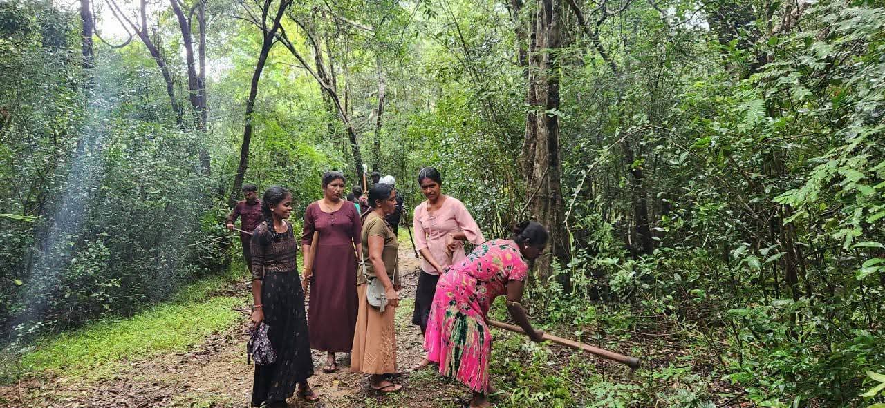 Preparation work for Maveerar Naal 