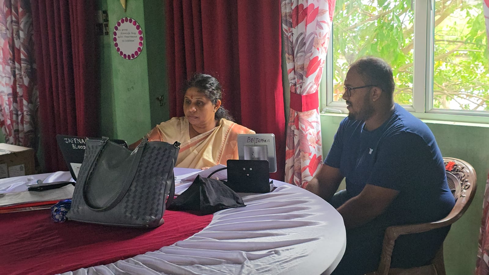 Blood donation camp in Valvettithurai 