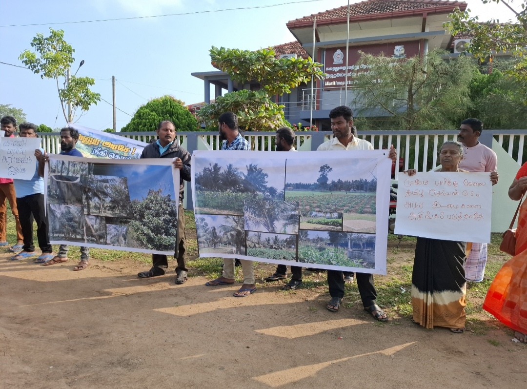 Protest in Vanni
