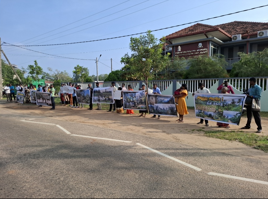Protest in Vanni