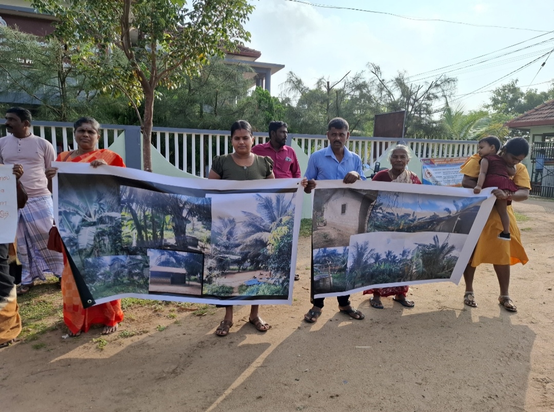 Protest in Vanni