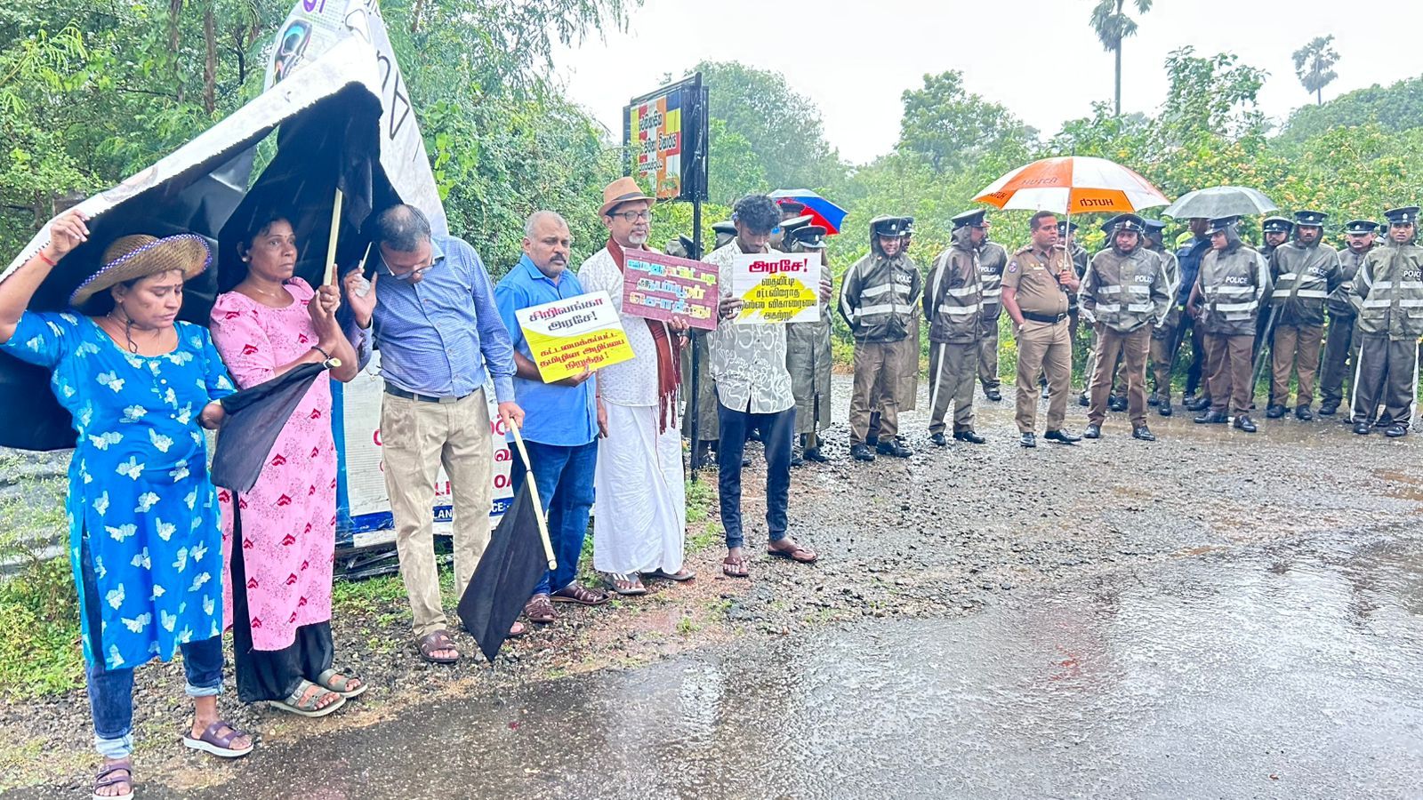 Thaiyiddy protest 
