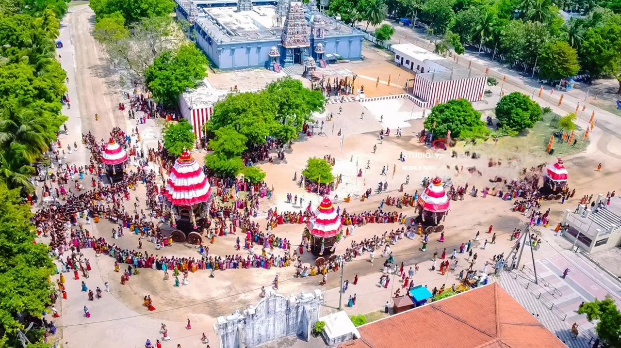 Thiruketheeswaram chariot procession