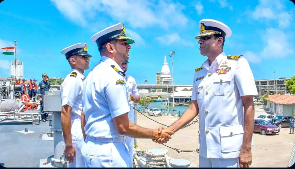 INS Sharda in Colombo