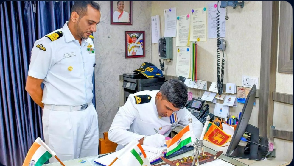 INS Sharda in Colombo