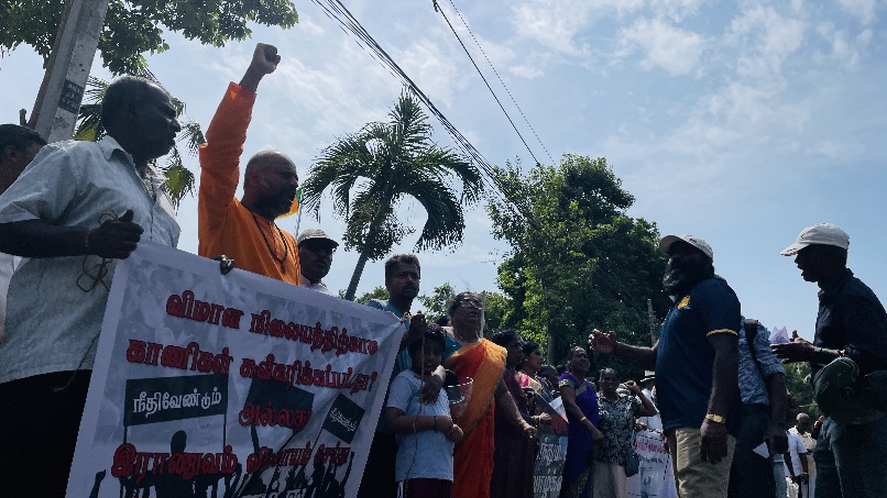 Protest marking 36 years of Valikamam North displacement