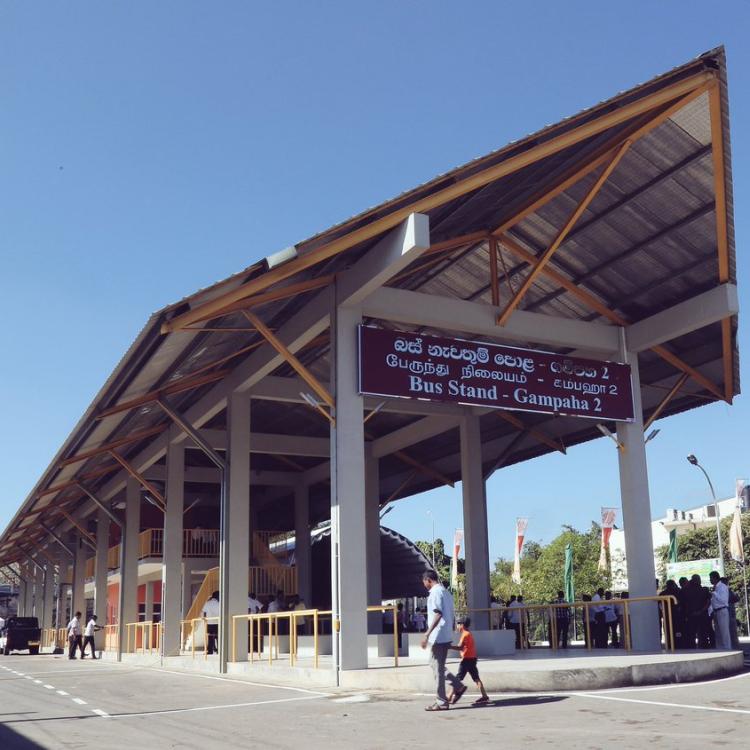 Gampaha bus stand